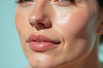 Fiatalos arcbőr kollagén hatására, ragyogó és feszes