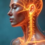 A D-vitamin és a pajzsmirigy egészségének vizualizációja.