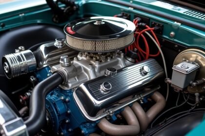 V8 motor részletes szerkezete és alkatrészei