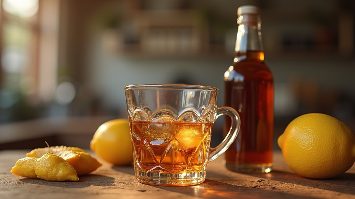 Svédcsepp és citrom, egészséges italok a konyhában