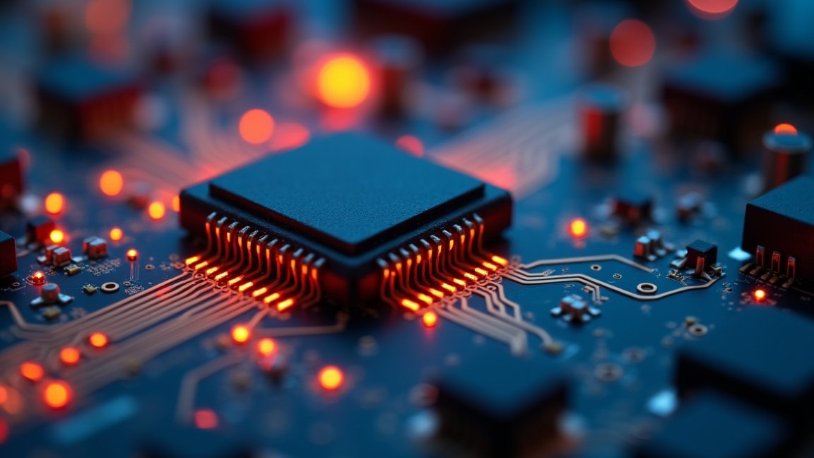 Schottky-dióda elektronikai alkatrészek az áramkörön.