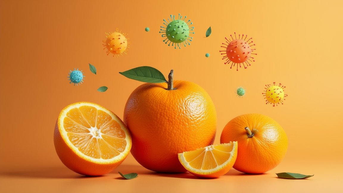 Friss narancsok immunrendszer támogatására és vitaminokban gazdag gyümölcsök