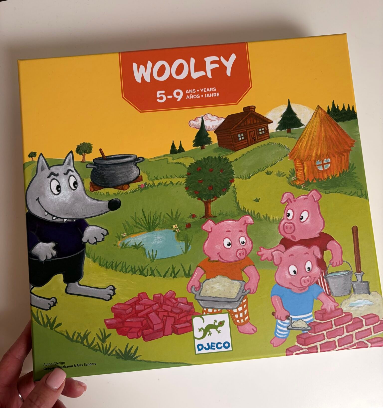 Kooperatív társasjáték, Woolfy, gyerekeknek, együttműködés